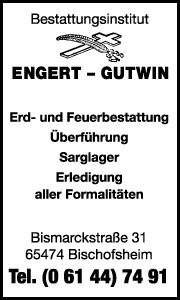 Logo des Engert u. Gutwin Bestattungsinstituts in Bischofsheim – Ihr Ansprechpartner für Bestattungen und Bestattungsvorsorge.