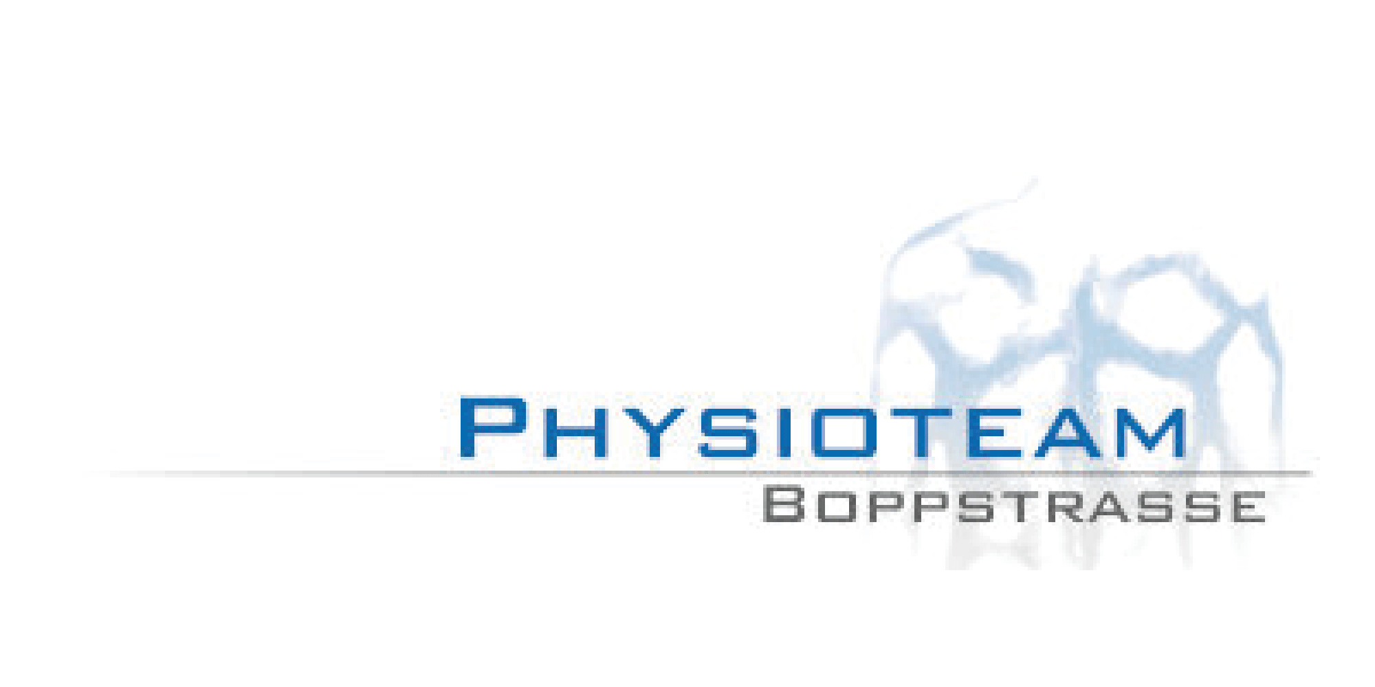 Logo des Physioteam Boppstraße Mainz für professionelle Physiotherapie, Rehabilitation und individuelle Gesundheitsbehandlungen in Mainz.